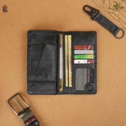 Matt Long Wallet – Black